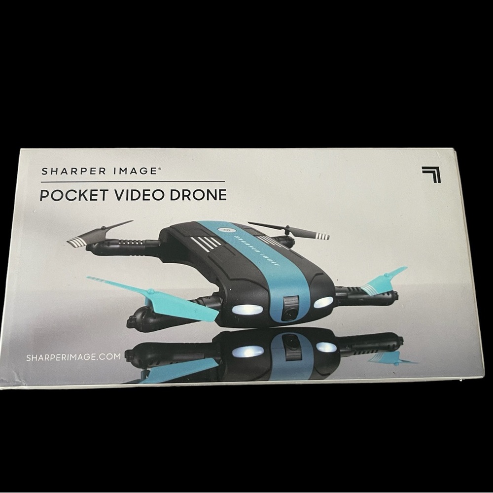 New in Box Sharper Image Pocket Video Drone.